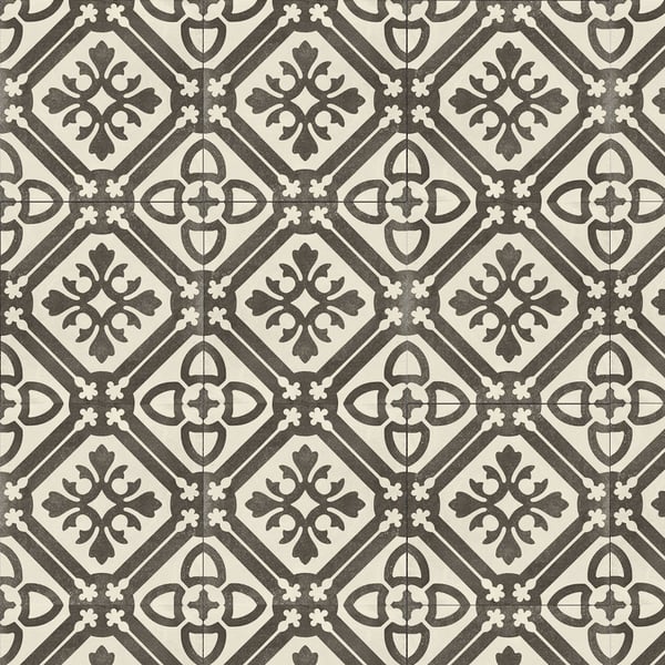 Πλακάκι Decoro P. Ducale B&W Sogg. B 20x20 cm